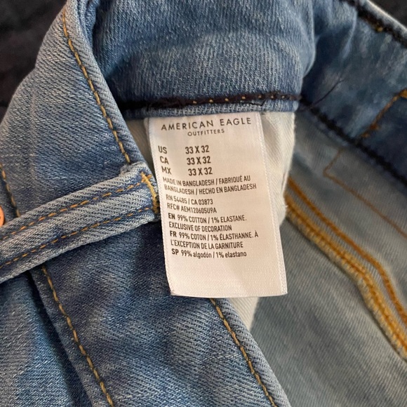 AE AirFlex+ Athletic Fit Men’s Jeans - Picture 3 of 3